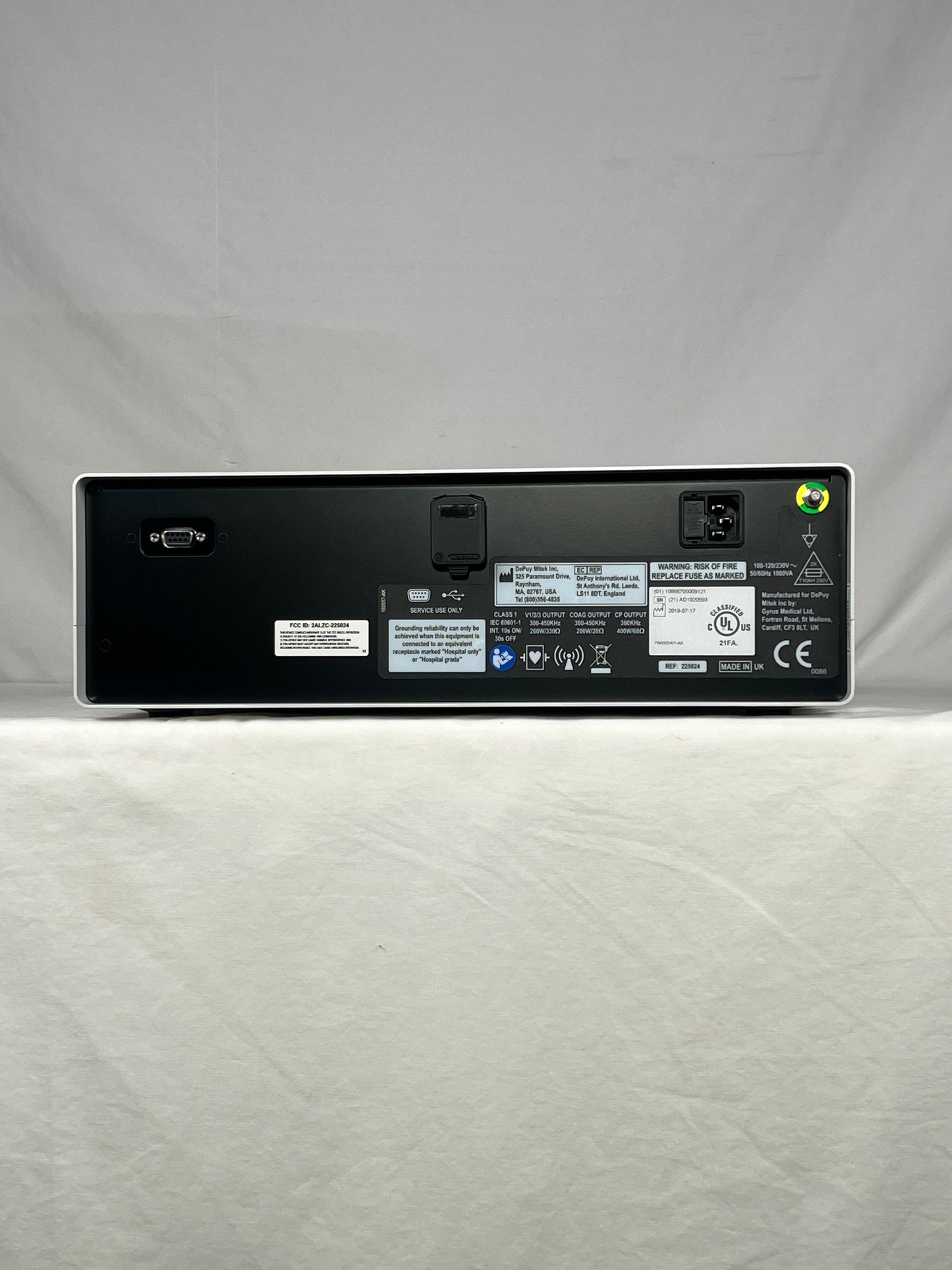 Depuy Synthes Mitek VAPR-3 RF Controller – REF 225024 – SN AD1920593 – 2019 Model