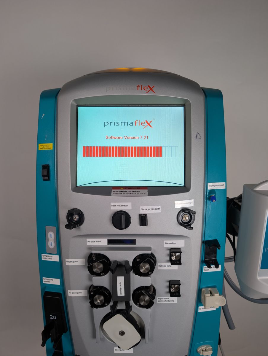 Baxter Prismaflex Ref 955792 CRRT Dialysis System w/ Prismaflo II/S Heater