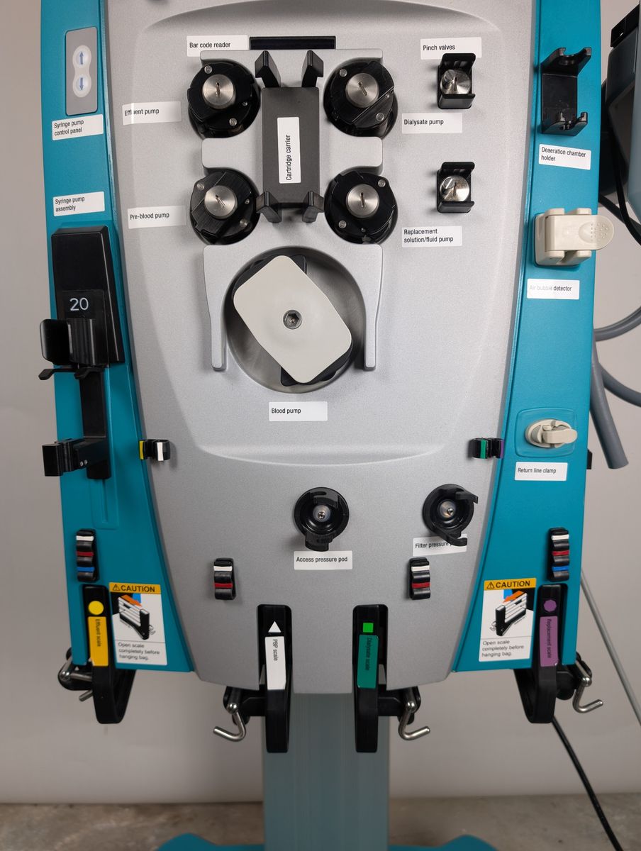 Baxter Prismaflex Ref 955792 CRRT Dialysis System w/ Prismaflo II/S Heater