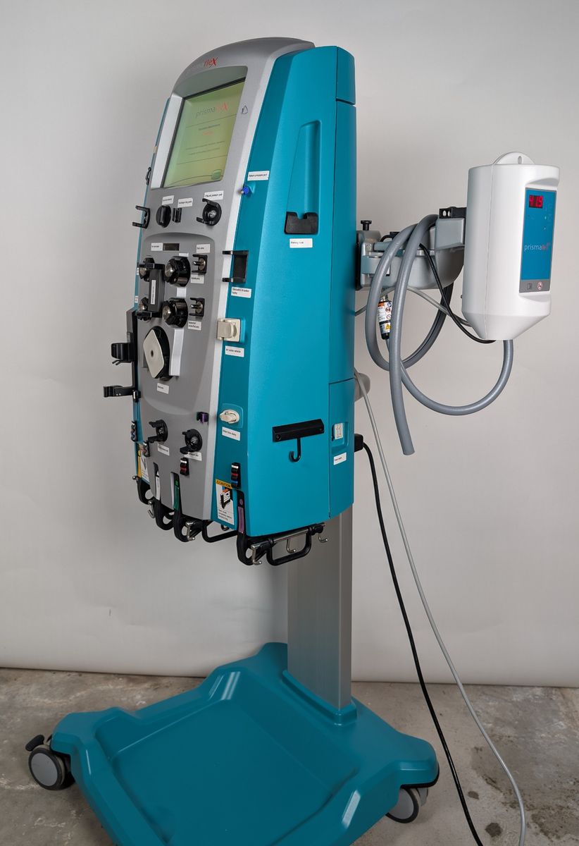 Baxter Prismaflex Ref 955792 CRRT Dialysis System w/ Prismaflo II/S Heater