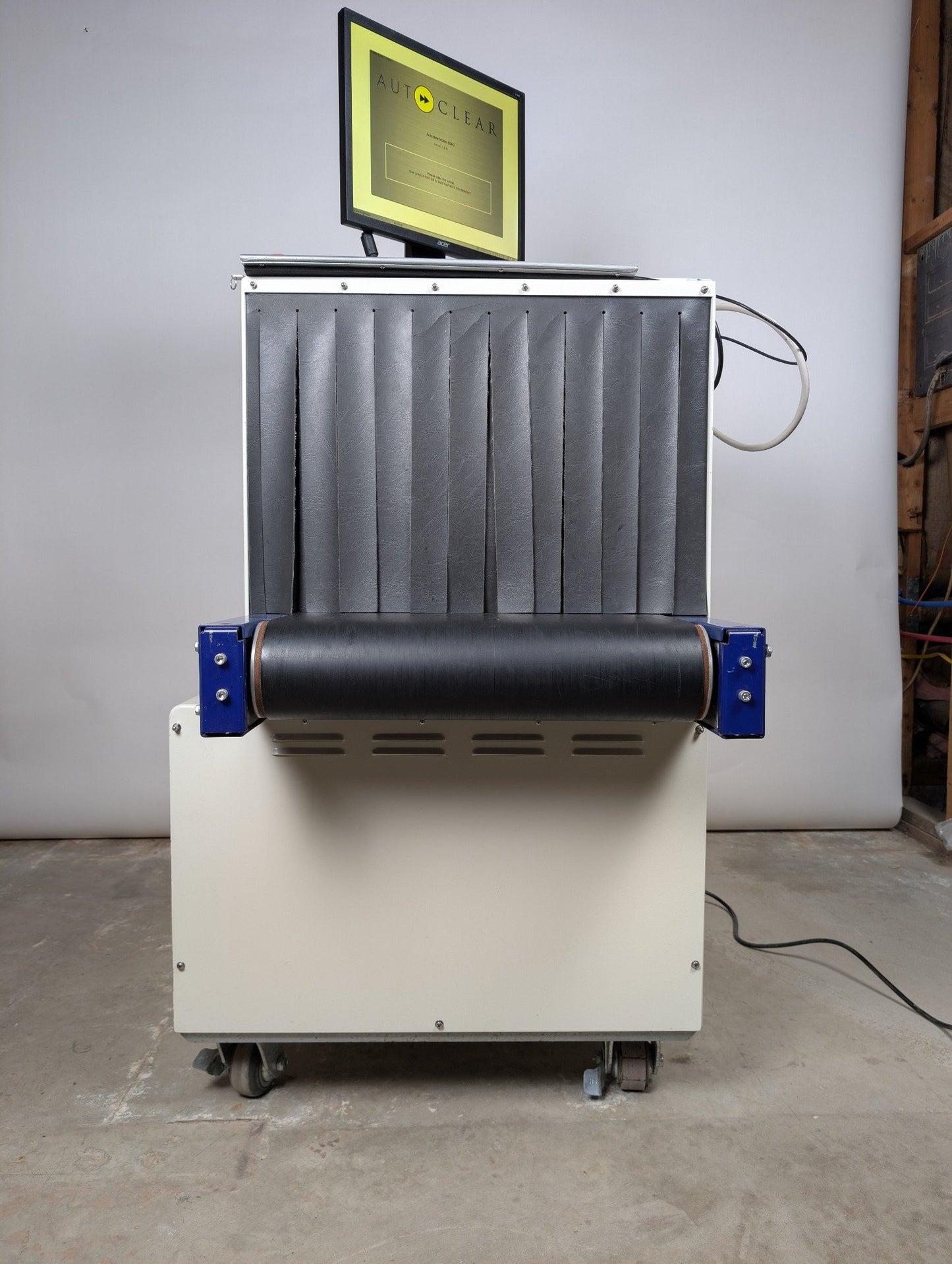 AutoClear 6040 Digital X-Ray Scanner - Conveyor Belt, Control Board & Monitor