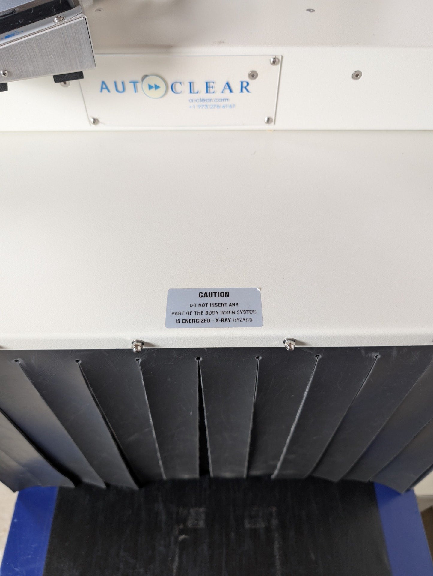 AutoClear 6040 Digital X-Ray Scanner - Conveyor Belt, Control Board & Monitor