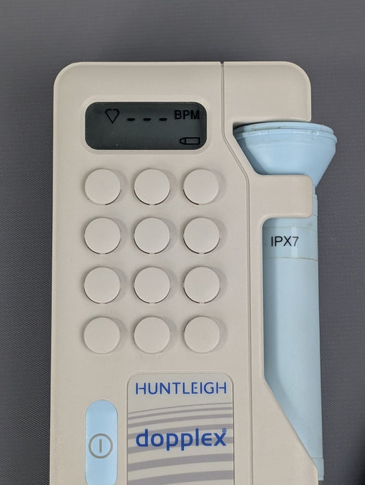 Huntleigh Dopplex FD1 Plus Fetal Doppler with Fixed 2 MHz Probe – Powers On & Functional