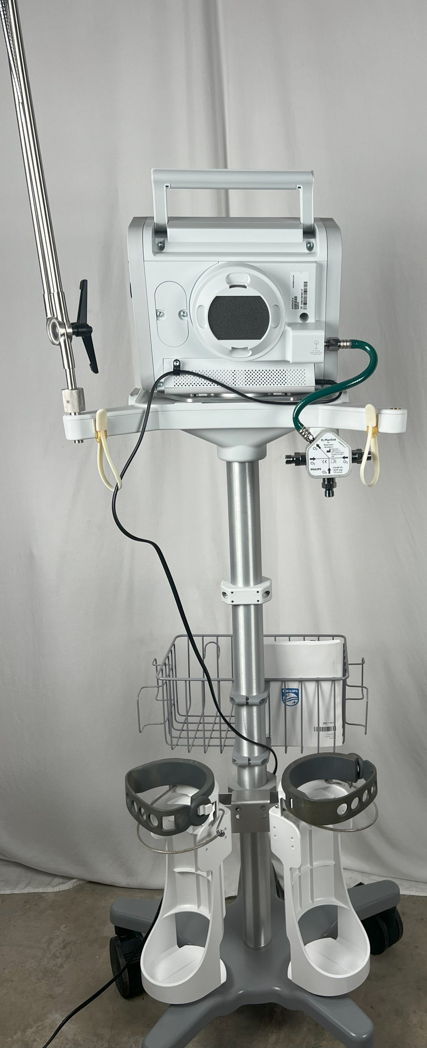 Philips Respironics Trilogy EV300 Ventilator - Complete System with Stand & Accessories