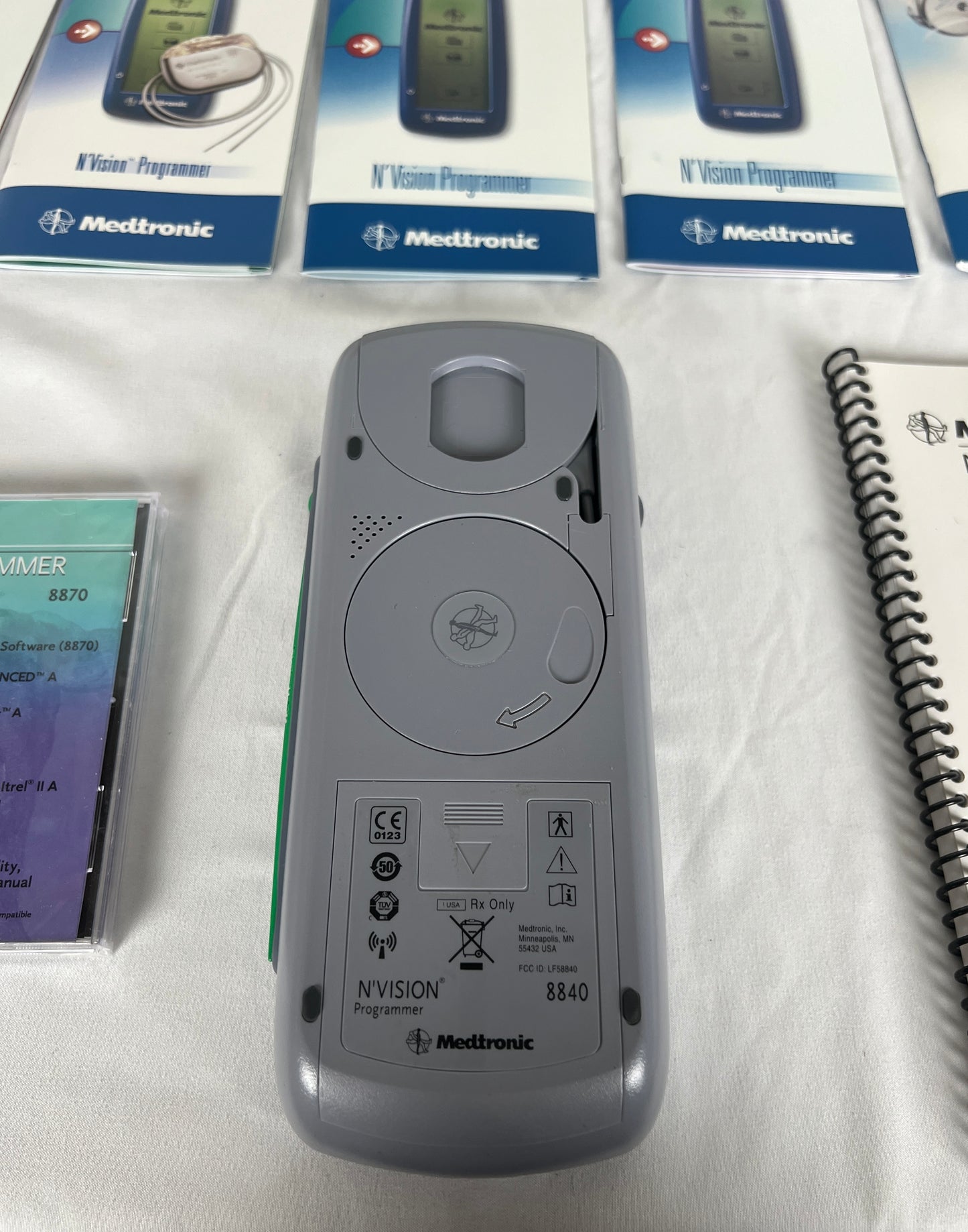 Medtronic N'Vision Clinician Programmer Model 8840 Complete System – Case & Accessories