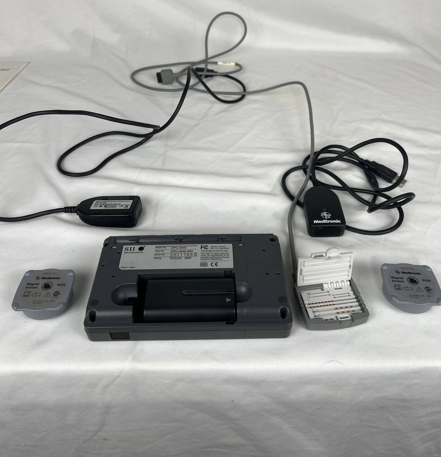 Medtronic N'Vision Clinician Programmer Model 8840 Complete System – Case & Accessories