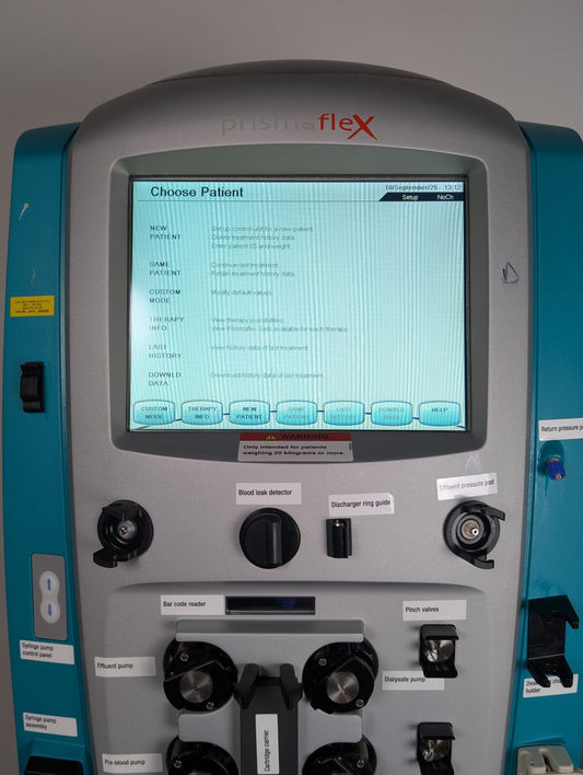 Baxter Prismaflex Ref 955792 CRRT Dialysis System w/ Prismaflo II/S Heater