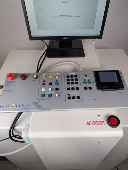 AutoClear 6040 Digital X-Ray Scanner - Conveyor Belt, Control Board & Monitor