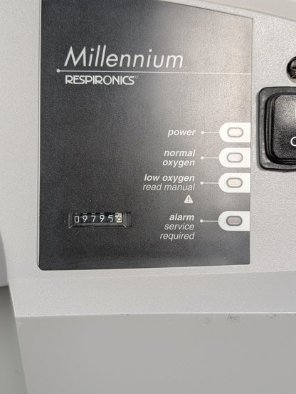 Respironics Millennium M605 Oxygen Concentrator 5LPM Medical Grade O2 Generator 9795 Hours