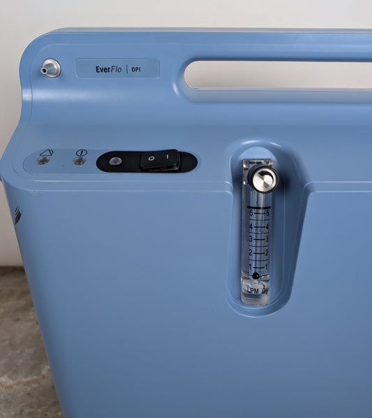 Respironics EverFlo with OPI Oxygen Concentrator - 122 TOTAL Hours