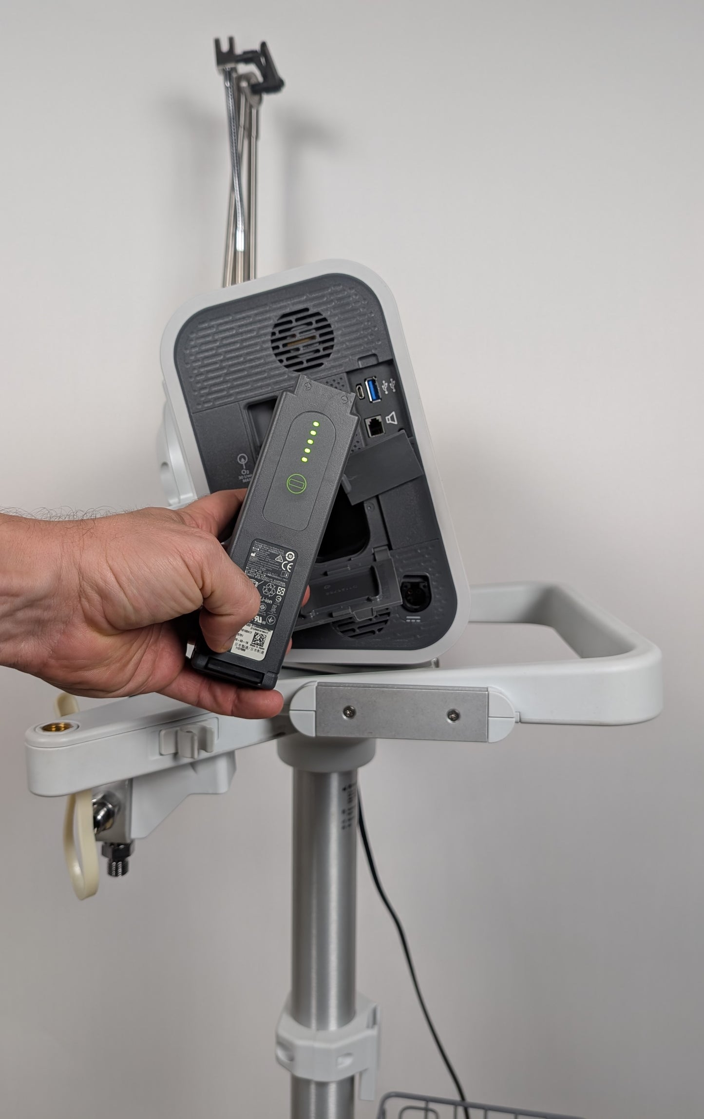 Philips Respironics Trilogy EV300 Ventilator - Complete System with Stand & Accessories