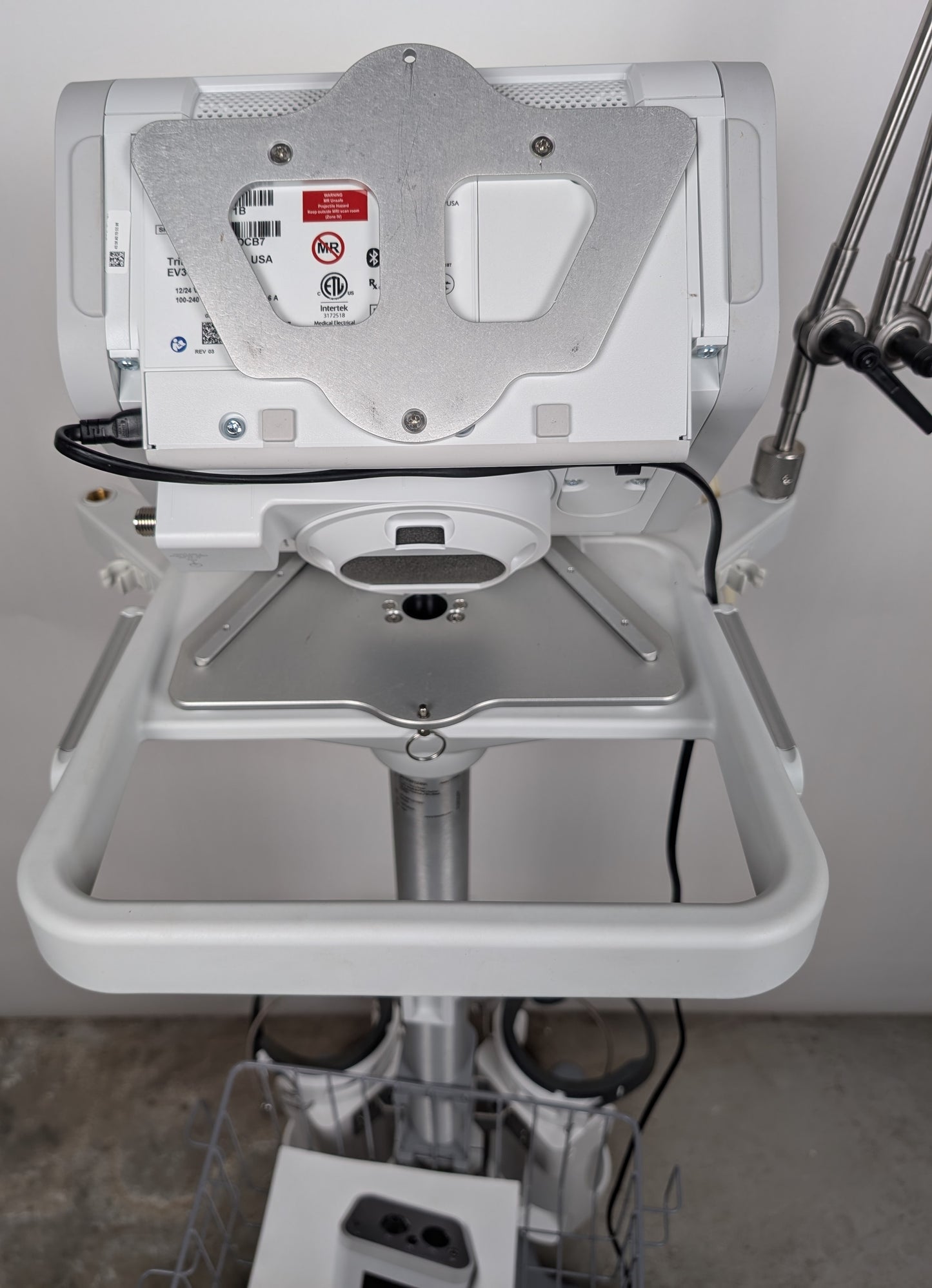 Philips Respironics Trilogy EV300 Ventilator - Complete System with Stand & Accessories