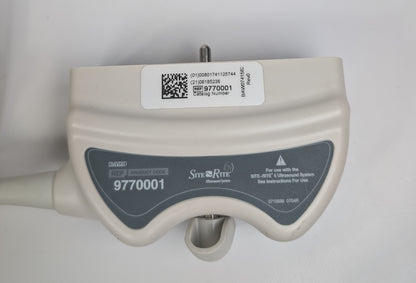 BARD Site-Rite 6 (9770066) Ultrasound System w/Tablet, Probe, and Power Unit