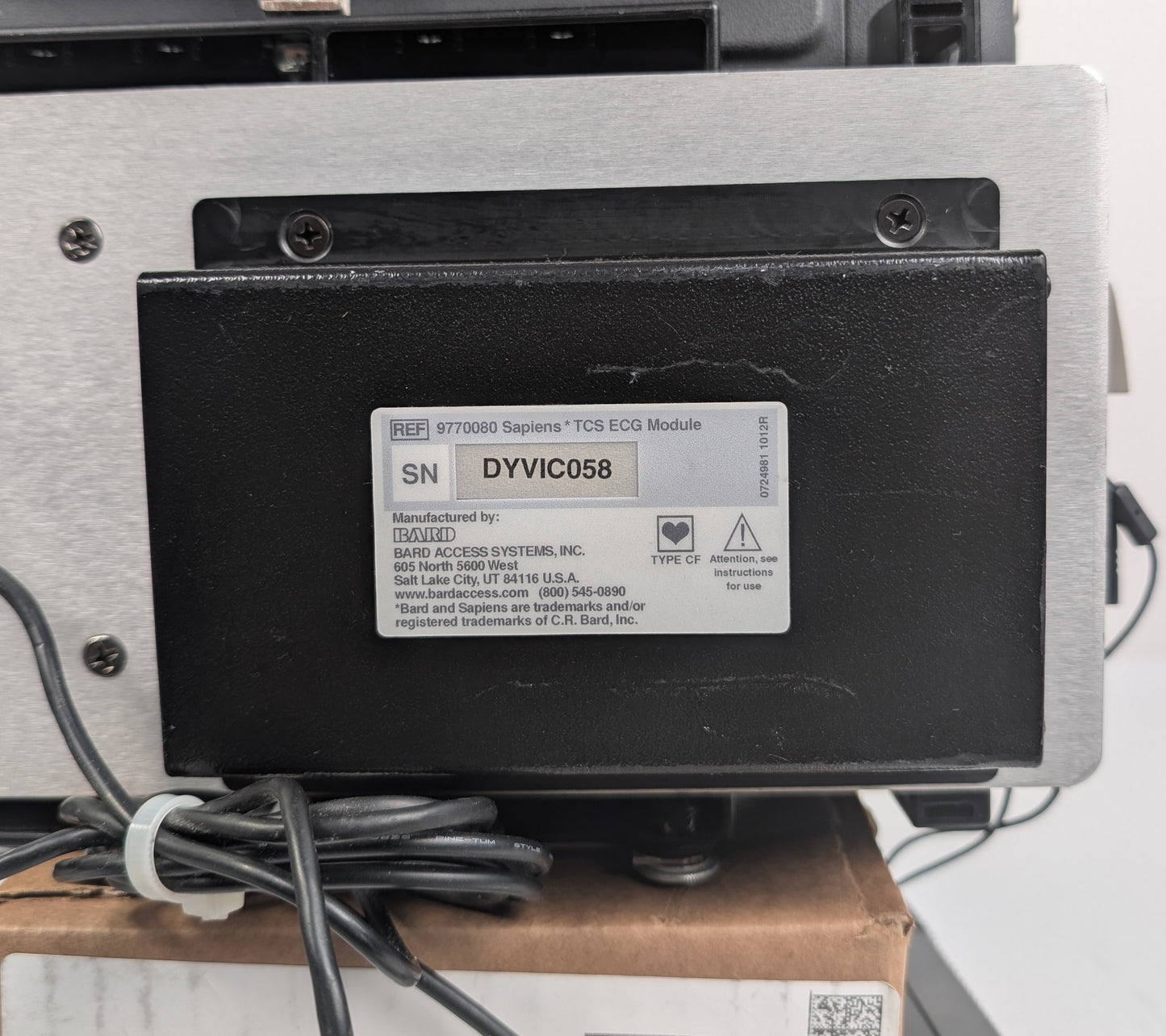BARD Site-Rite 6 (9770066) Ultrasound System w/Tablet, Probe, and Power Unit