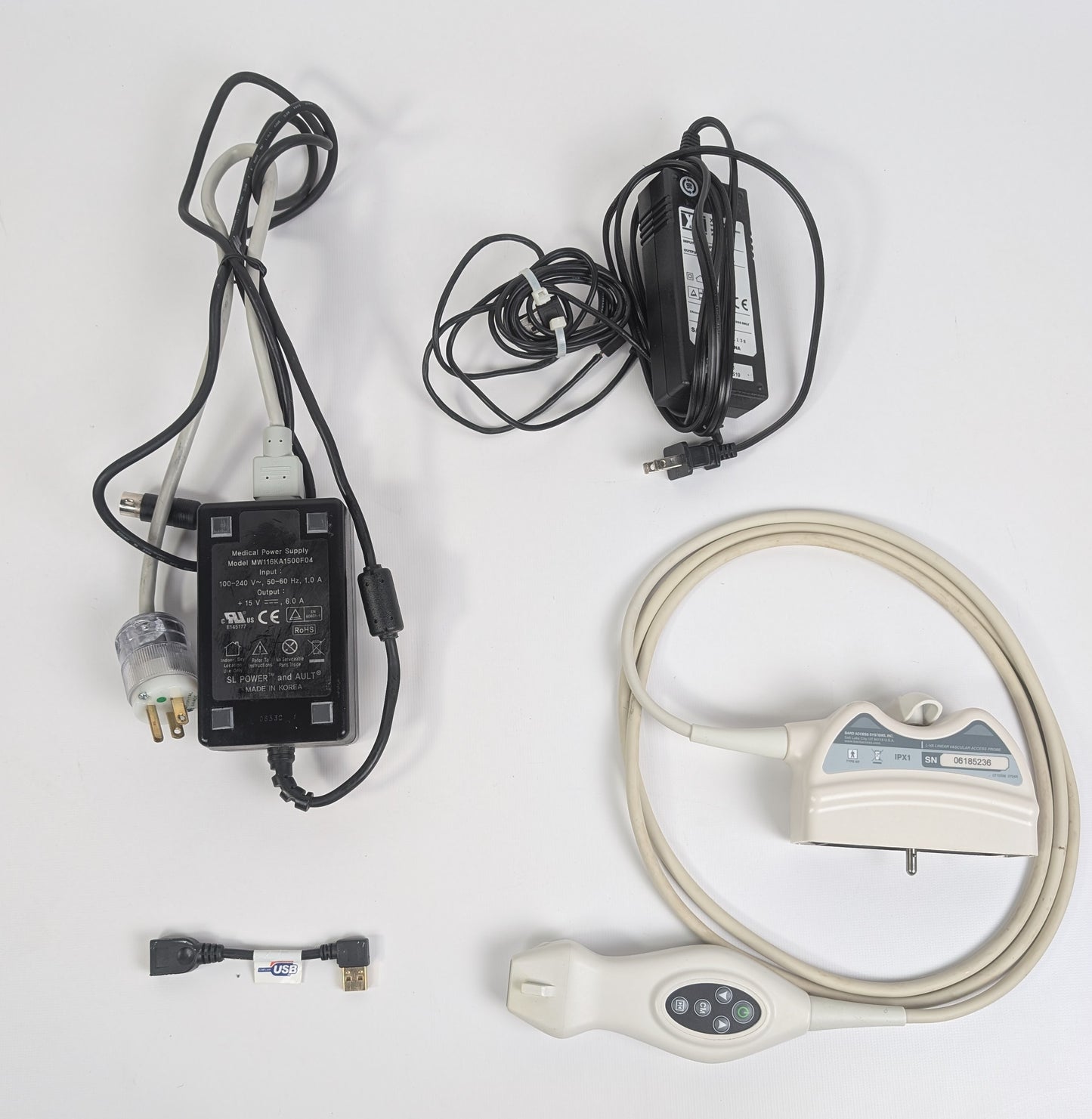 BARD Site-Rite 6 (9770066) Ultrasound System w/Tablet, Probe, and Power Unit