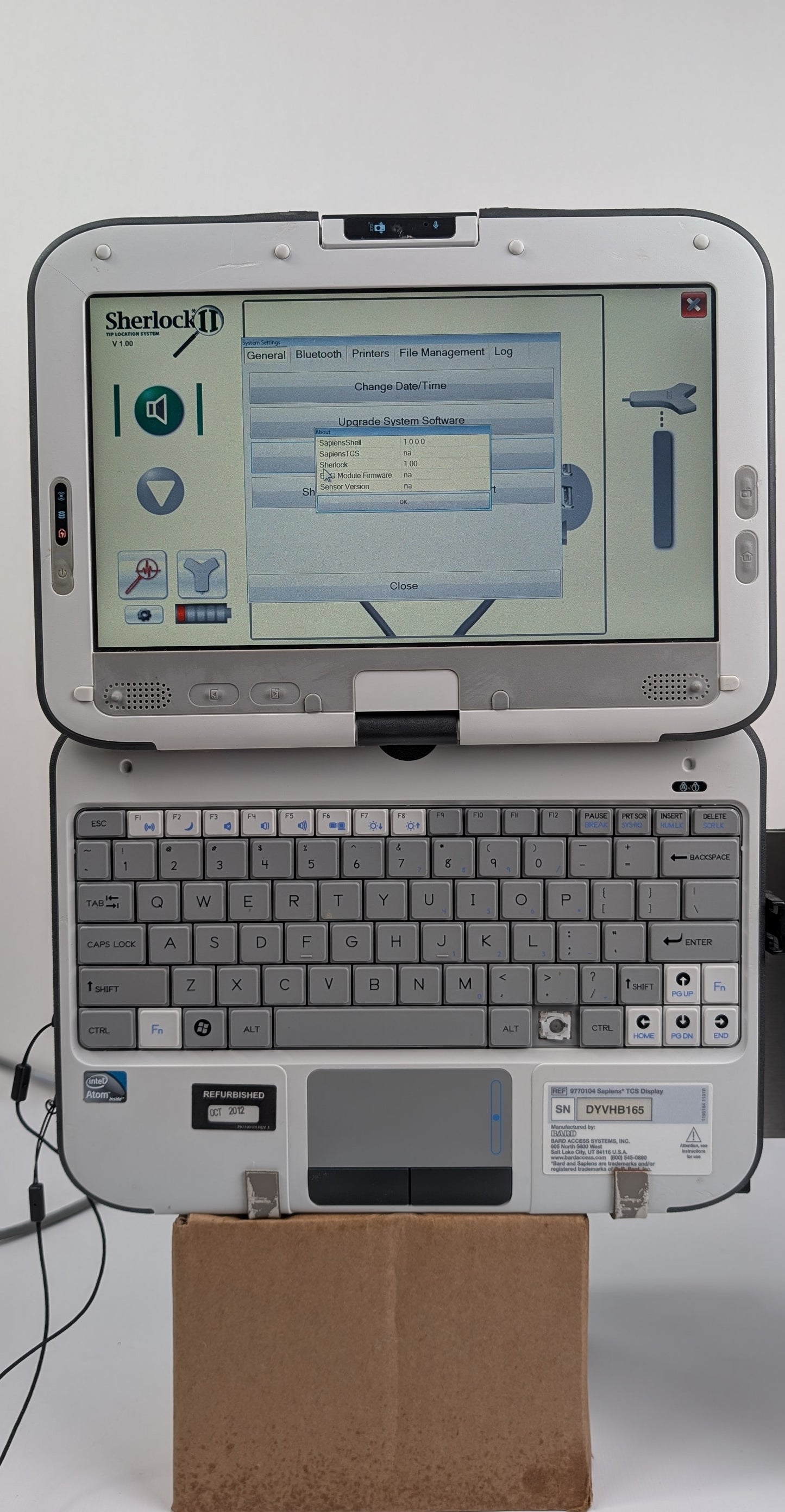 BARD Site-Rite 6 (9770066) Ultrasound System w/Tablet, Probe, and Power Unit
