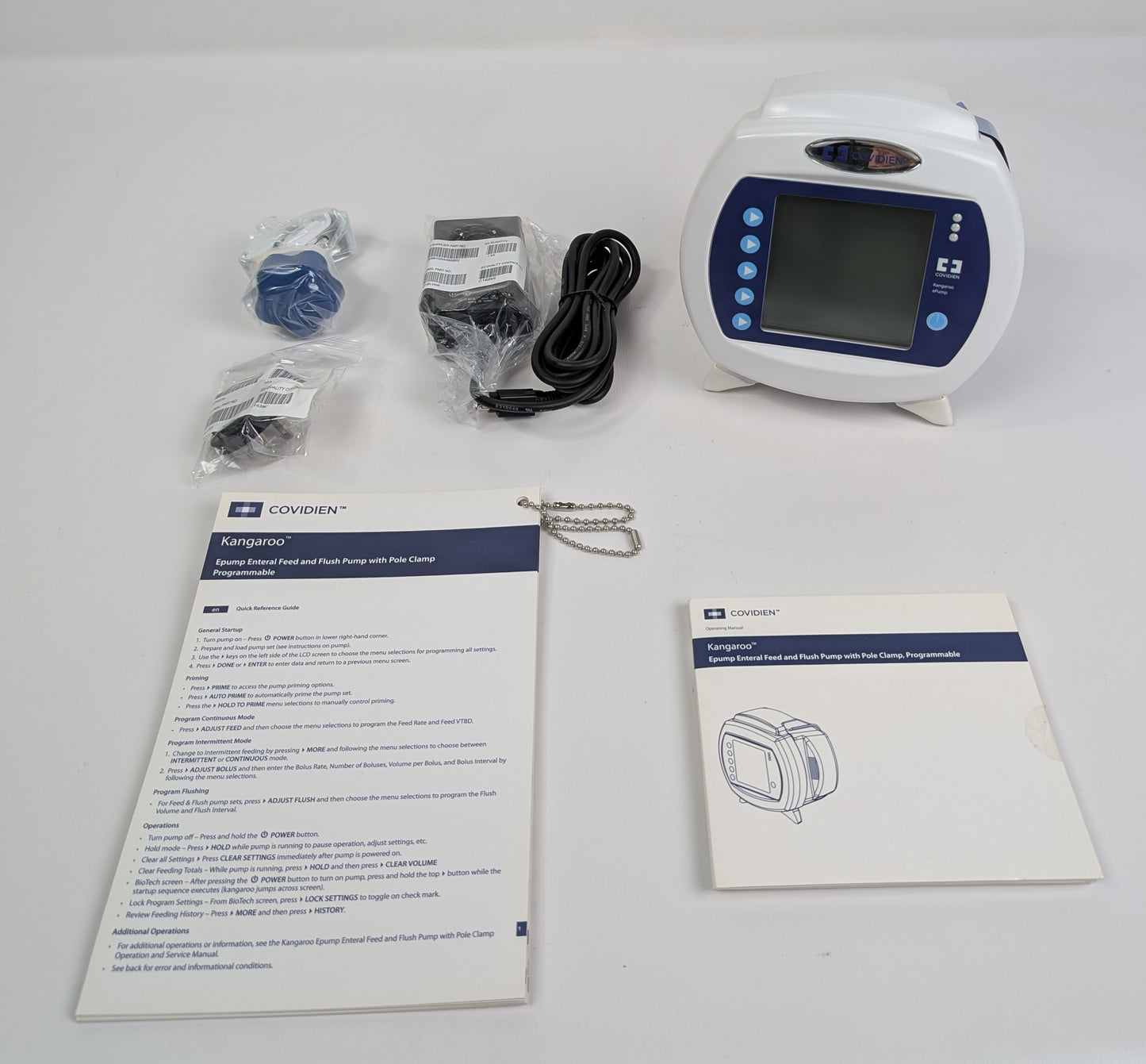 Covidien Kangaroo ePump Enteral Feed and Flush Pump – REF 382400 – Complete System