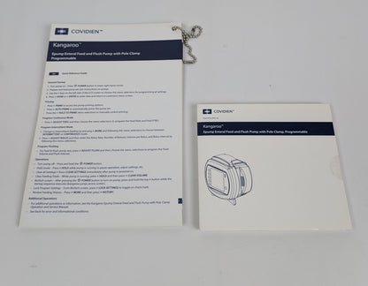 Covidien Kangaroo ePump Enteral Feed and Flush Pump – REF 382400 – Complete System