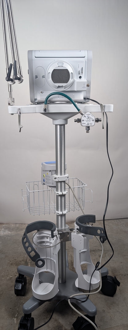 Philips Respironics Trilogy EV300 Ventilator - Complete System with Stand & Accessories