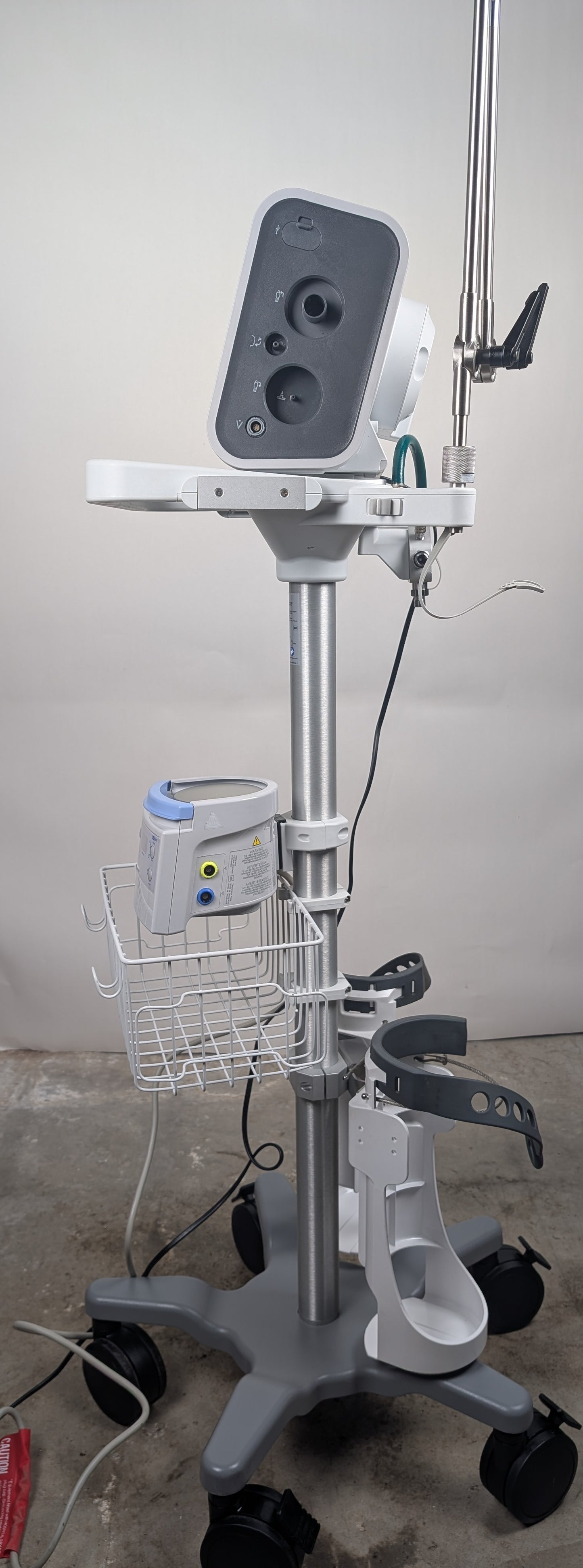 Philips Respironics Trilogy EV300 Ventilator - Complete System with Stand & Accessories