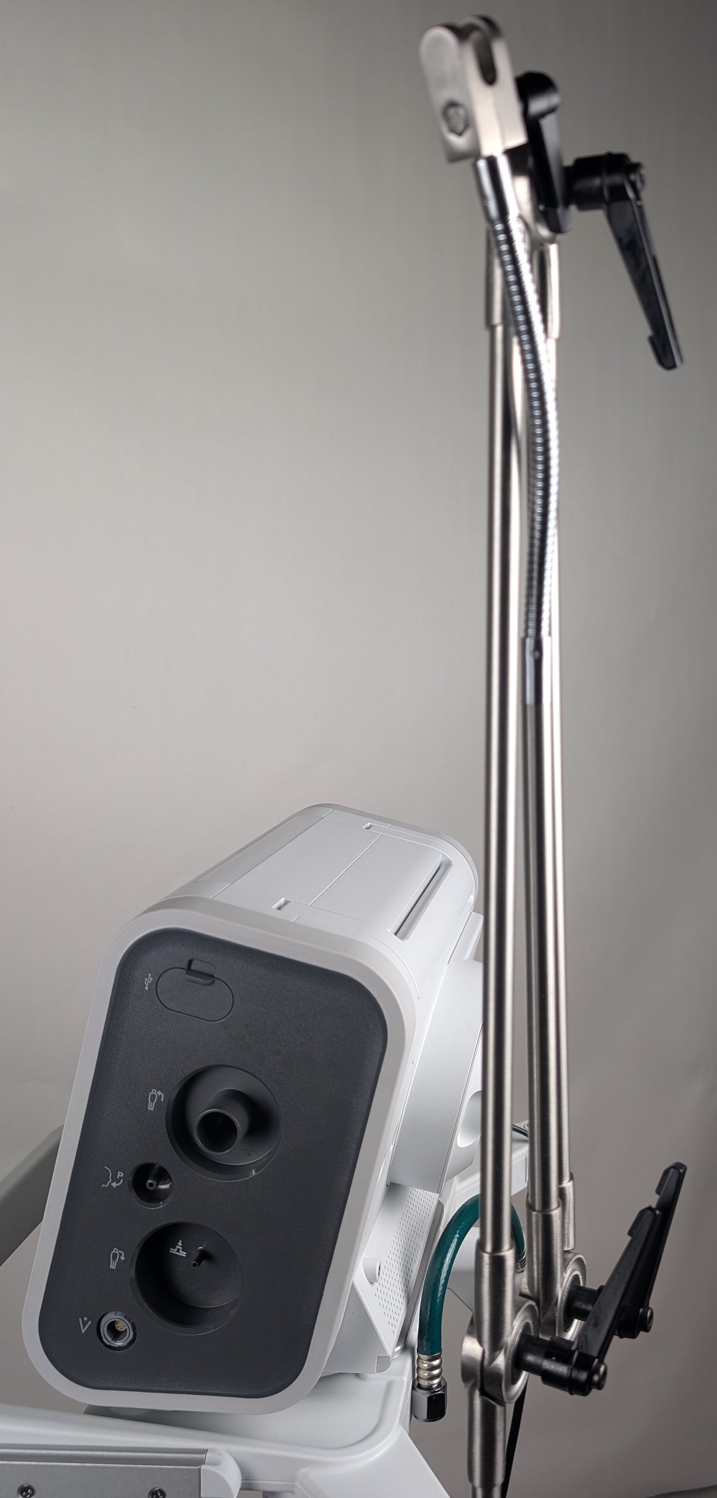 Philips Respironics Trilogy EV300 Ventilator - Complete System with Stand & Accessories
