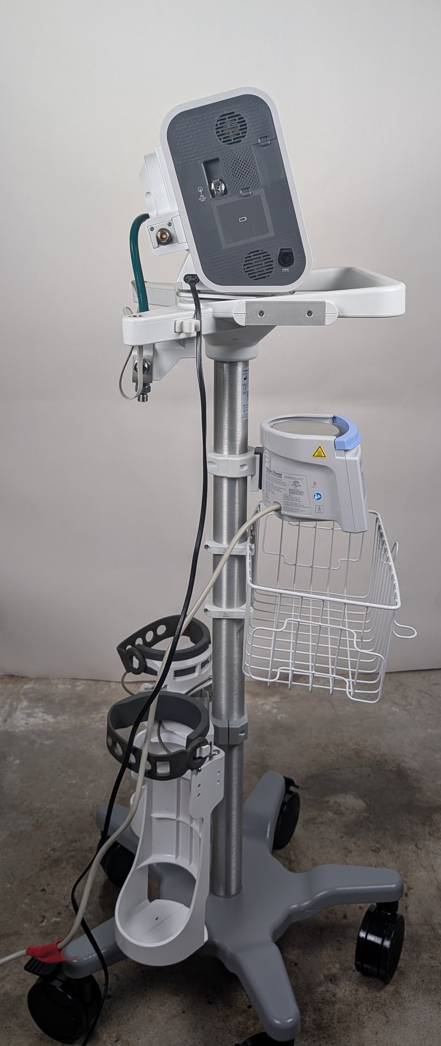 Philips Respironics Trilogy EV300 Ventilator - Complete System with Stand & Accessories
