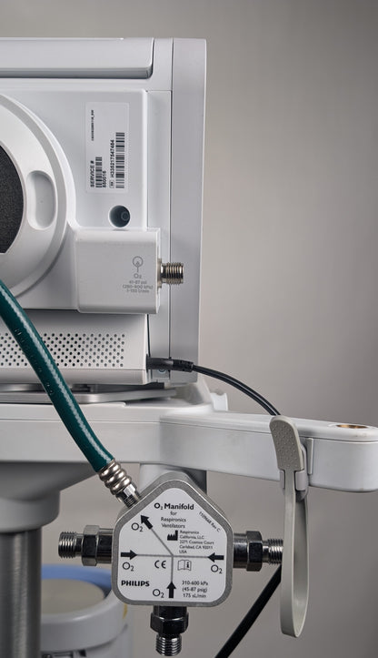 Philips Respironics Trilogy EV300 Ventilator - Complete System with Stand & Accessories