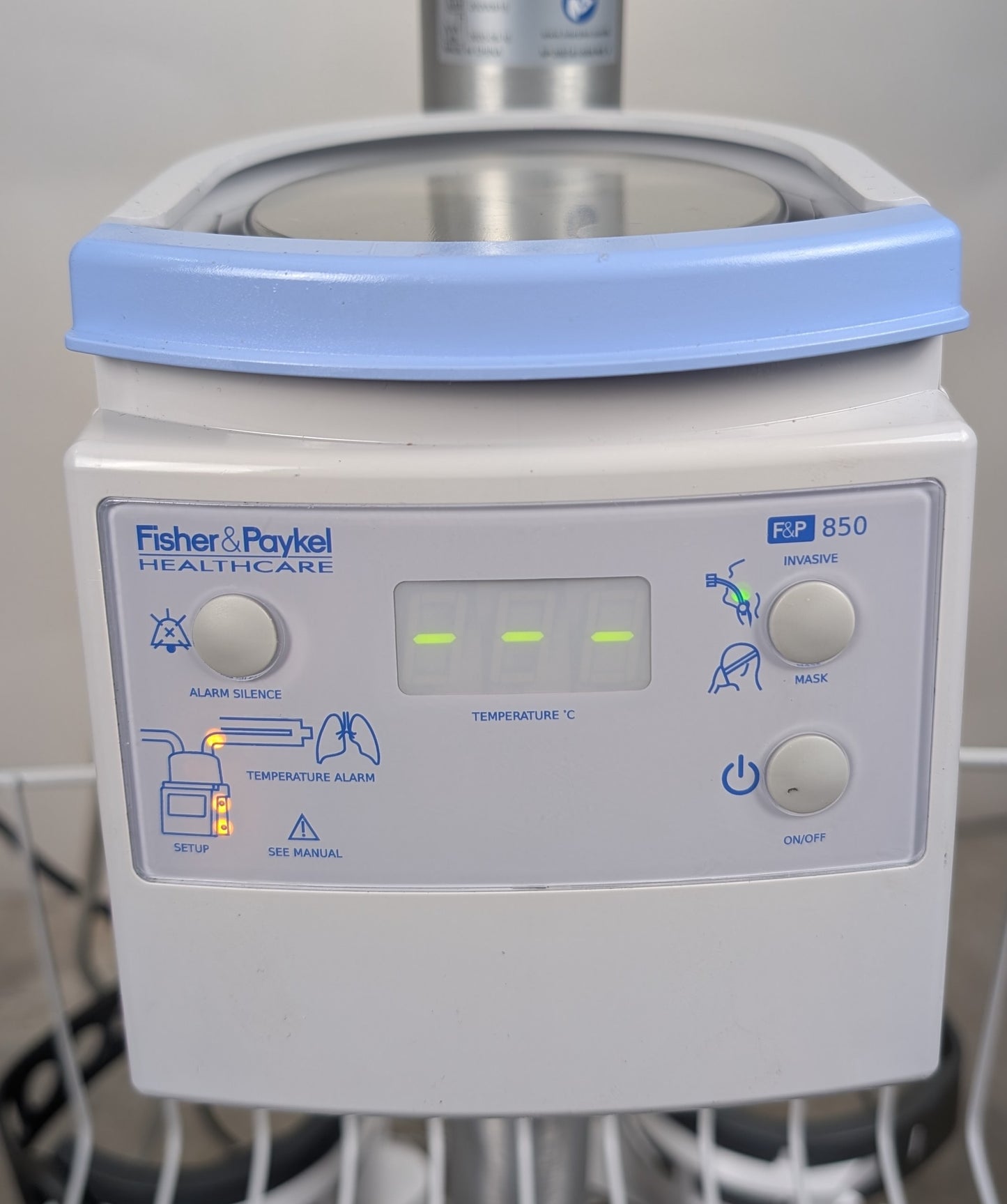 Philips Respironics Trilogy EV300 Ventilator - Complete System with Stand & Accessories