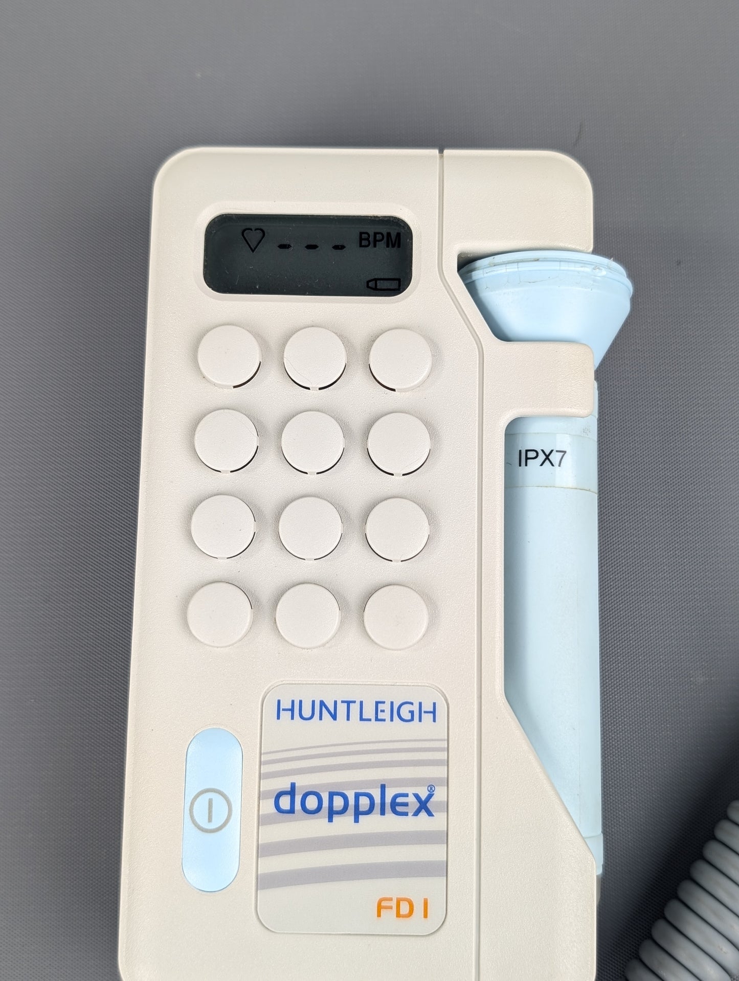 Huntleigh Dopplex FD1 Plus Fetal Doppler with Fixed 2 MHz Probe – Powers On & Functional