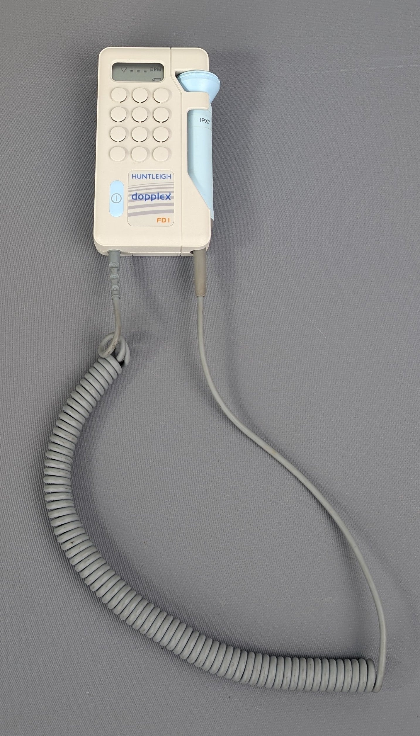 Huntleigh Dopplex FD1 Plus Fetal Doppler with Fixed 2 MHz Probe – Powers On & Functional