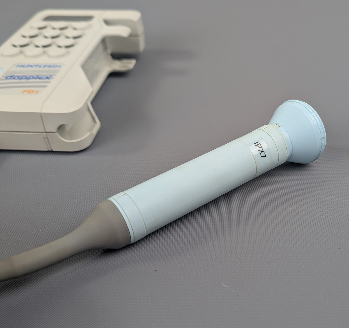 Huntleigh Dopplex FD1 Plus Fetal Doppler with Fixed 2 MHz Probe – Powers On & Functional