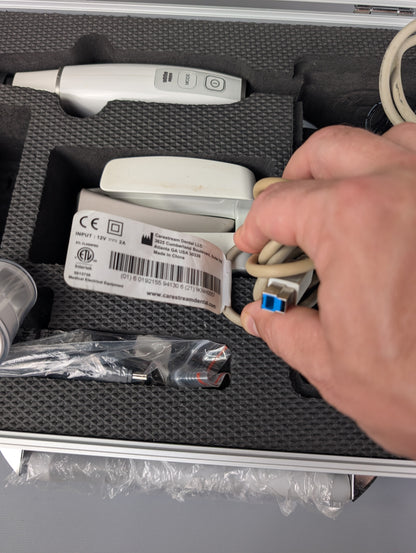 Carestream CS 3700 Dental Intraoral Scanner Kit--Tip, Calibration Tool, and Case
