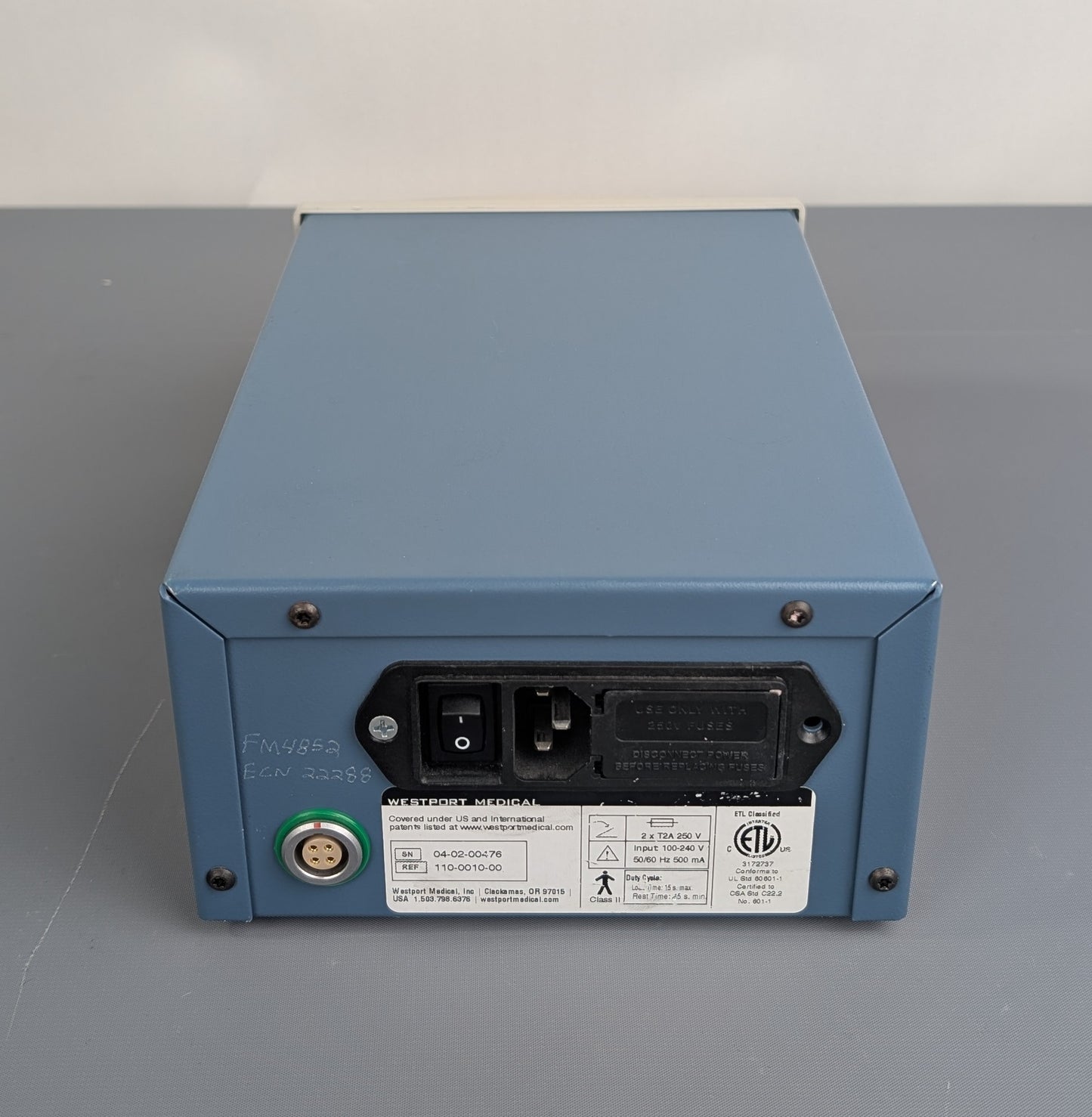 Westport Medical Powertome 100S Periotome Dental Electric Control Console Motor