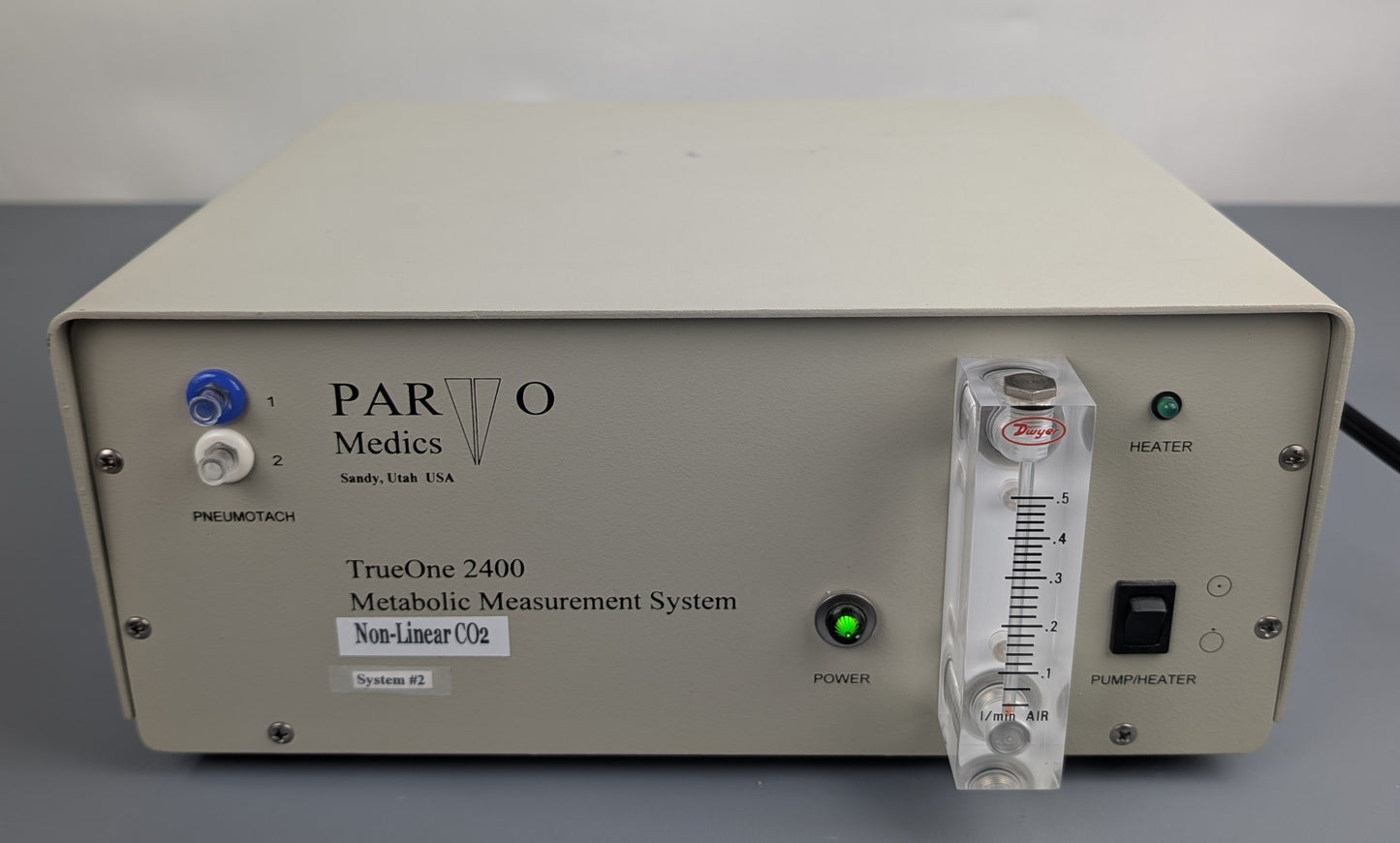Parvo Medics TrueOne 2400 MMS-2400 Metabolic Measurement System Analyzer